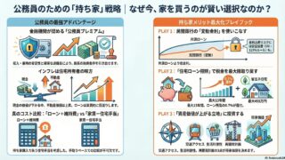 公務員のための住居の話（持ち家vs賃貸）