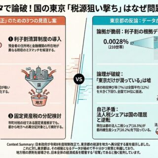 東京狙い撃ちの税制改正案に対する都の主張