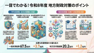 【行政分野別レポート】令和8年度地方財政対策