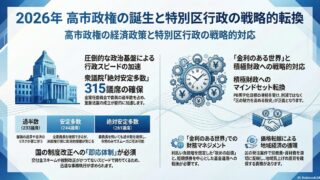 自由民主党｢絶対安定多数を超えて３分の２｣達成:高市政権圧勝が与える特別区への影響