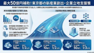 【東京都R8予算】新産業創出に向けた企業立地支援