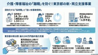 【東京都R8予算】育児・介護休業等両立支援事業