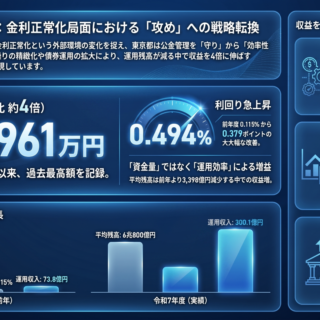 東京都公金運用の戦略転換-